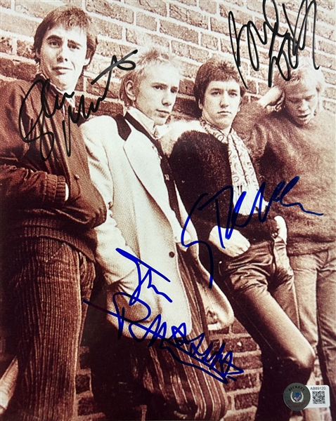 The Sex Pistols Group Signed 8" x 10" Photograph (ex. John Brennan Collection)(Beckett/BAS LOA)