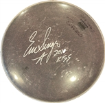 KISS: Eric Singer Stage Used & Signed 16-Inch Drumhead from 8/13/2010 KISS Concert in Buffalo, NY (KISS Army COA & Third Party Guaranteed)