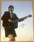 AC/DC: Angus Young Signed 11” x 14” Photo (PSA Authentication)