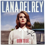 Lana Del Ray In-Person Signed “Born to Die” Album Record (JSA Authentication)