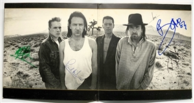 U2 Fully Group Signed “The Joshua Tree” First Night of Release 1987 Album Record (6 Sigs) (Roger Epperson/REAL LOA)  