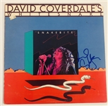 Whitesnake: David Coverdale In-Person Signed “Snakebite” Album Record (John Brennan Collection) (Beckett/BAS Authentication)