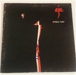 Steely Dan: Donald Fagen In-Person Signed “Aja” Album Record (John Brennan Collection) (JSA LOA) 