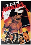 Metallica Group Signed 34” x 24” “Hell on Earth” Poster (4 Sigs) (Third Party Guaranteed)