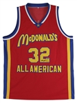 LeBron James RARE Signed McDonalds All-American Jersey (UDA & PSA/DNA COAs)