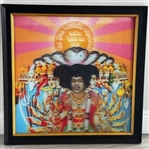 Jimi Hendrix RARE 24" x 24" "Axis Bold as Love" Oversized Lenticular Display 