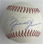Michael Jordan Single Signed OML Wilson Baseball (Upper Deck)