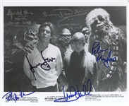 Star Wars: Ford, Hamill, Mayhew, Ect. Multi-Signed 10” x 8” “Return of the Jedi” Promo Photo (6 Sigs) (Third Party Guaranteed)