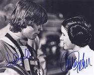 Star Wars: Mark Hamill & Carrie Fisher Signed 10” x 8” Photo From “A New Hope” (Third Party Guaranteed)