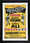 Muhammad Ali Signed Vintage Original 13.5” x 21.5” Boxing Poster (Third Party Guaranteed)