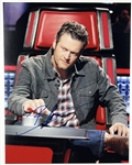The Voice: Blake Shelton 11” x 14” Signed Photo (Third Party Guaranteed)