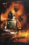 Star Wars “The Empire Strikes Back” Jeremy Bulloch “Boba Fett” Signed 16” x 24” Litho (Third Party Guaranteed)