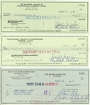 Baseball Commissioners Lot (3) Signed Checks (Third Party Guaranteed)