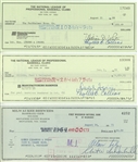 Baseball Commissioners Lot (3) Signed Checks (Third Party Guaranteed)
