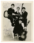 The Beatles Stunning 1963 Vintage Group Signed ULTRA RARE 8" x 10" Glossy Photograph with Great Provenance (JSA, Caiazzo, Epperson/REAL & Tracks UK LOAs!)