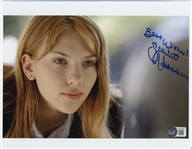 Scarlett Johansson Signed & Inscribed 8" x 10" Color Photo (Beckett/BAS LOA)