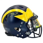 Tom Brady Signed Custom University of Michigan Full Size Authentic Speed Pro-Line Helmet (Steiner-TRISTAR) (Third Party Guaranteed)