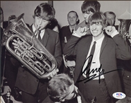 Beatles: Ringo Starr Signed Unique & Rare 8" x 10" Hard Days Night Premier Photo (PSA/DNA LOA)