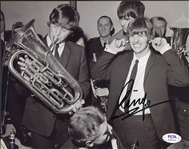 Beatles: Ringo Starr Signed Unique & Rare 8 x 10 Hard Days Night Premier Photo (PSA/DNA LOA)