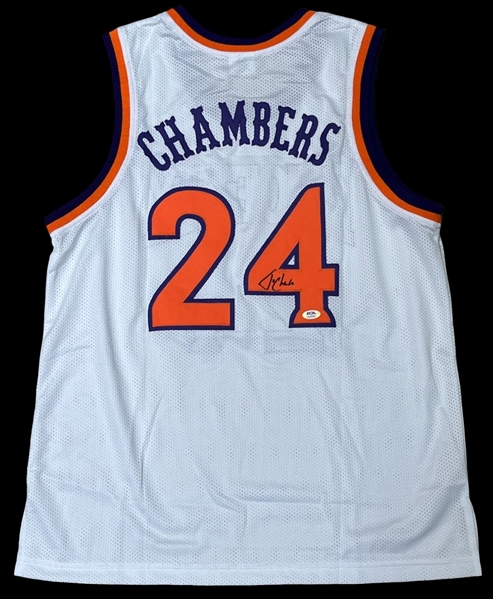 Tom Chambers Signed Phoenix Suns Jersey (PSA/DNA)