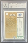 Ken Griffey Jr. Signed 1989 Upper Deck #1 w/ GEM MINT 10 AUTO! (Beckett/BAS)