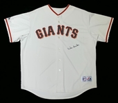 Duke Snider Signed San Francisco Giants Jersey (Third Party Guaranteed)