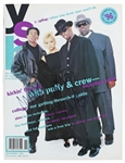 Notorious B.I.G. RARE Signed November 1995 YS&B Magazine (Beckett/BAS LOA)