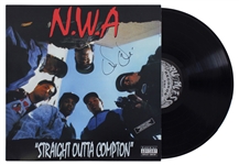 Dr. Dre Signed "Straight Out of Compton" Record Album (Beckett/BAS LOA)