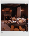 Playboy: Hugh Hefner Signed 16" x 20" Artists Proof Lithograph (Beckett/BAS LOA)