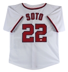 Juan Soto Signed Nationals Home Style Jersey (JSA)