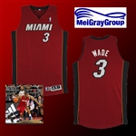 Dwyane Wade 2012 Miami Heat Game Worn Jersey :: 10-11-12 vs LA Clippers in Shanghai (MeiGray LOA)