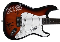 Guns N Roses Signed Fender Squier Stratocaster with Axl, Slash & Duff (Beckett/BAS LOA)