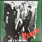 The Clash Group Signed Self-Titled Debut Album Record (3 Sigs) (Roger Epperson/REAL LOA) 