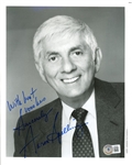 Aaron Spelling Signed & Inscribed B&W Photo (Beckett/BAS)