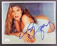 Cindy Crawford Signed 8" x 10" Color Photo (JSA)