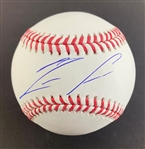 Ronald Acuna Jr. Signed OML Baseball (Beckett/BAS)