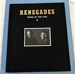Barack Obama & Bruce Springsteen Deluxe Signed Book Renegades Born in the USA 