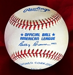 Richard Nixon Signed Official A.L. Baseball (PSA/DNA)