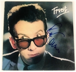 Elvis Costello Signed “Trust” Album Record (Beckett/BAS Authentication)