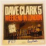 Dave Clark Five Group Signed “Weekend in London” Album Record (3 Sigs) (JSA Authentication)
