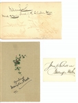 Salvation Army Founders Booth Family Autograph Collection (3 Sigs) (Third Party Guaranteed)