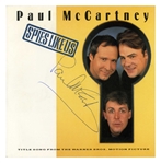 The Beatles Paul McCartney 1980s Autographed Spies Like Us Single (UK) (Tracks COA) 
