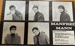 Manfred Man Group Signed xx” x xx” Photo (Roger Epperson/REAL Authentication)