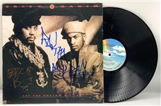 Eric B and Rakim Signed “Let the Rhythm Hit Em’” Album Record (Roger Epperson/REAL Authentication)