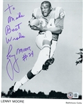 NFL Running Back Lot of 3 signed 8" x 10" Photos (Beckett/BAS)