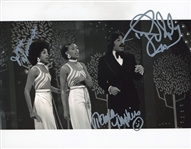 Tony Orlando & Dawn: 8" x 10" Photo signed by Tony Orlando, Joyce Vincent, and Telma Hopkins (Third Party Guaranteed)