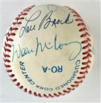 Rawlings OAL Baseball Signed by 13 HOF Players including Koufax, Hunter, Reece, Ford, Gibson, Feller & More! (Third Party Guarantee)