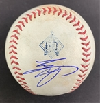 Shohei Ohtani Game Used & Signed OML Baseball :: Used 6-8-21 :: Ohtani MVP HR Game - 470 Foot HR! (PSA/DNA & MLB Authentication)
