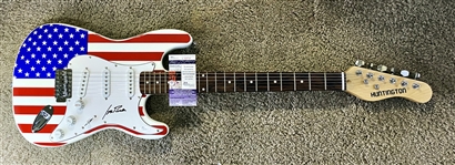 President Joe Biden Signed Patriotic Electric Guitar! (JSA)
