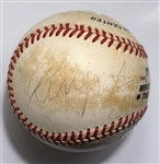 The Beatles: Rare Ringo Starr Single Signed ONL Baseball (PSA/DNA )
